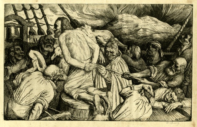 rime of the ancient mariner albatross around the neck