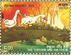 tortoise and the geese panchatantra story