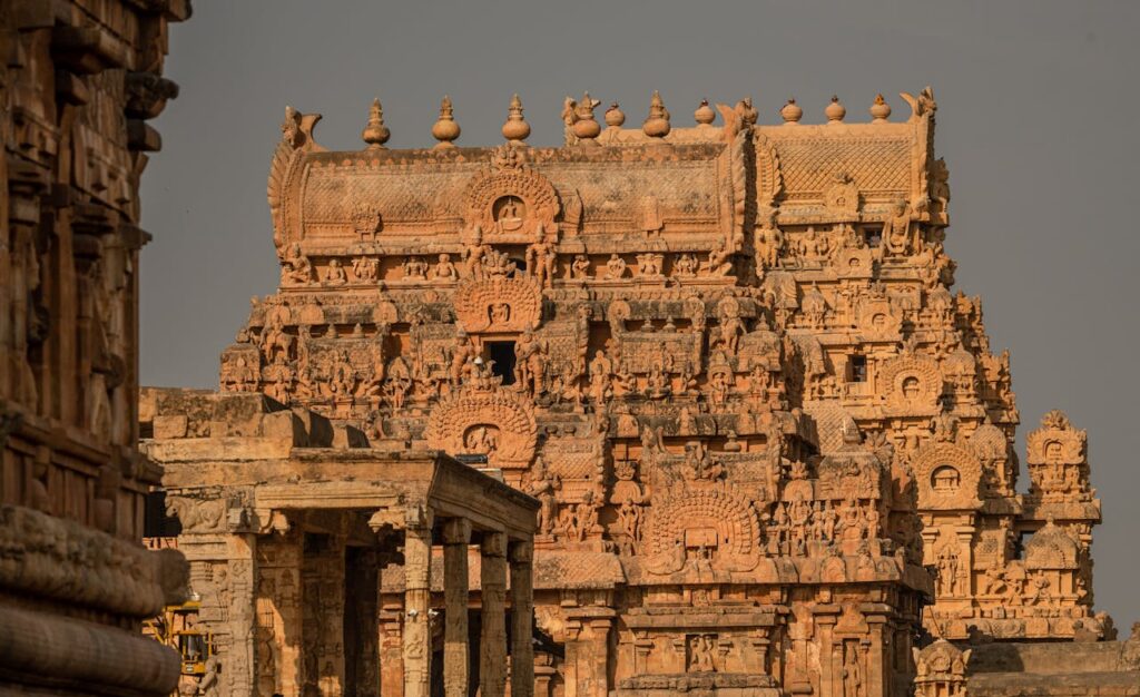 Thanjavur Tanjore temple Tamil Nadu India