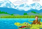 Monkey And Crocodile panchatantra