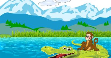 Monkey And Crocodile panchatantra