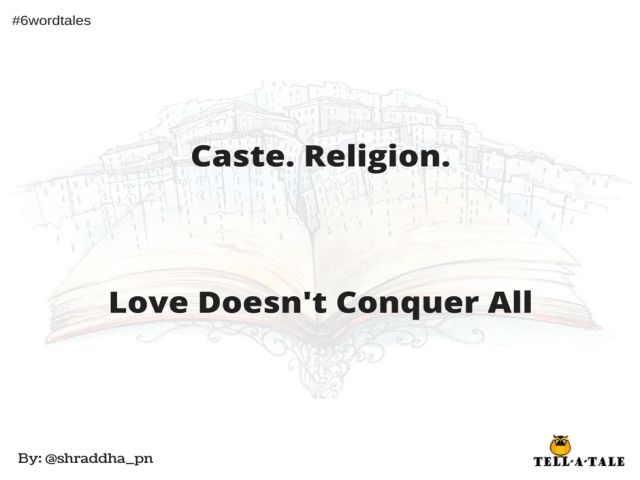 Caste. Religion. Love doesnt conquer all