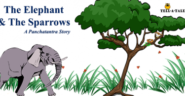 The-Elephant-and-the-Sparrows panchatantra stories from india