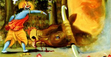 stories from india krishna kills demon arishtasura