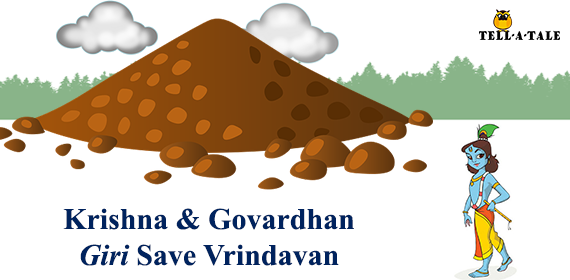 krishna and govardhan parvat story