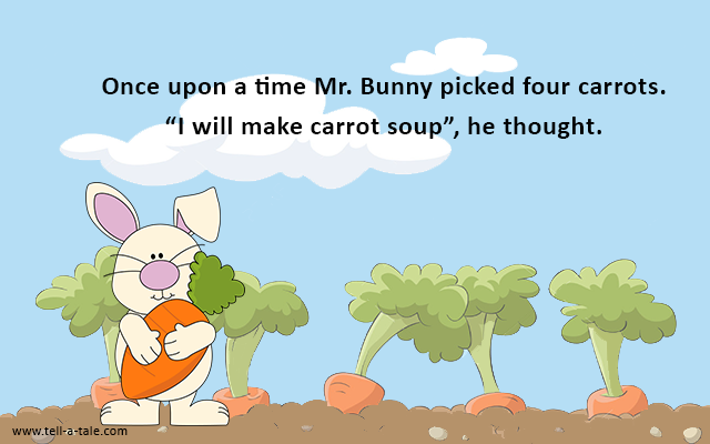 bunny rabbit carrot soup