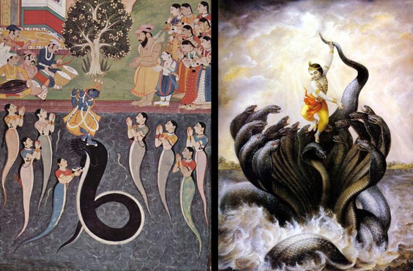 krishna stories and kaliya serpent vrindavan story