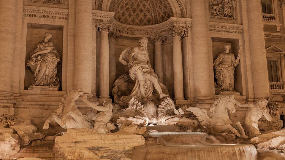 Renaissance Art Fountain Italy