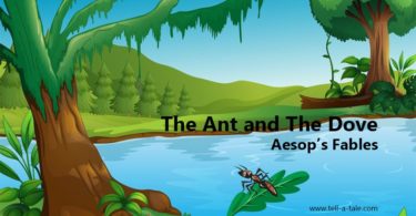 The ant and the dove Aesop's Fables
