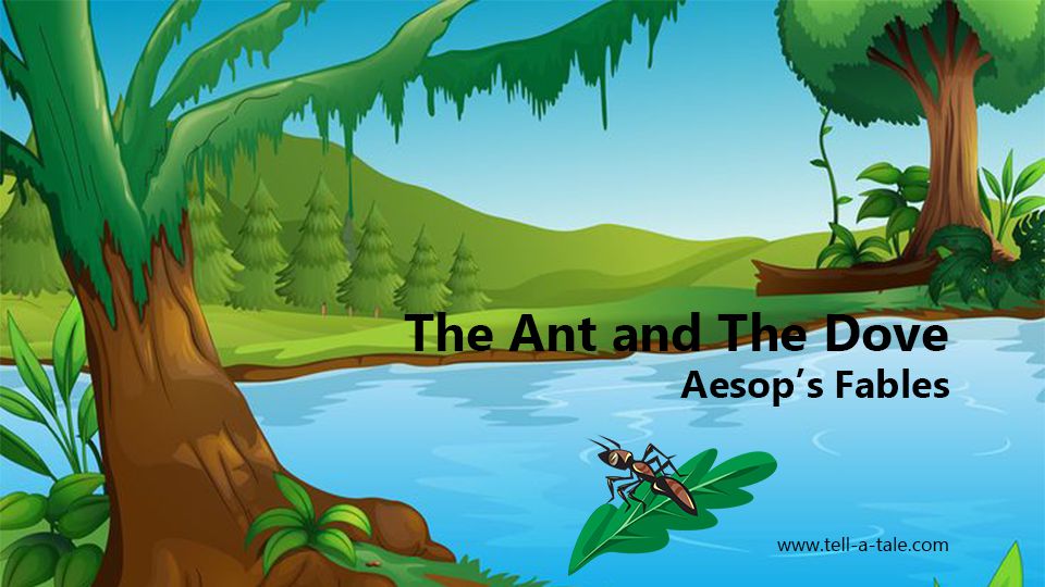 The ant and the dove Aesop's Fables