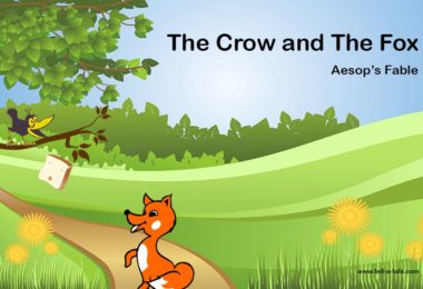 the crow and the fox aesop's bedtime stories fable