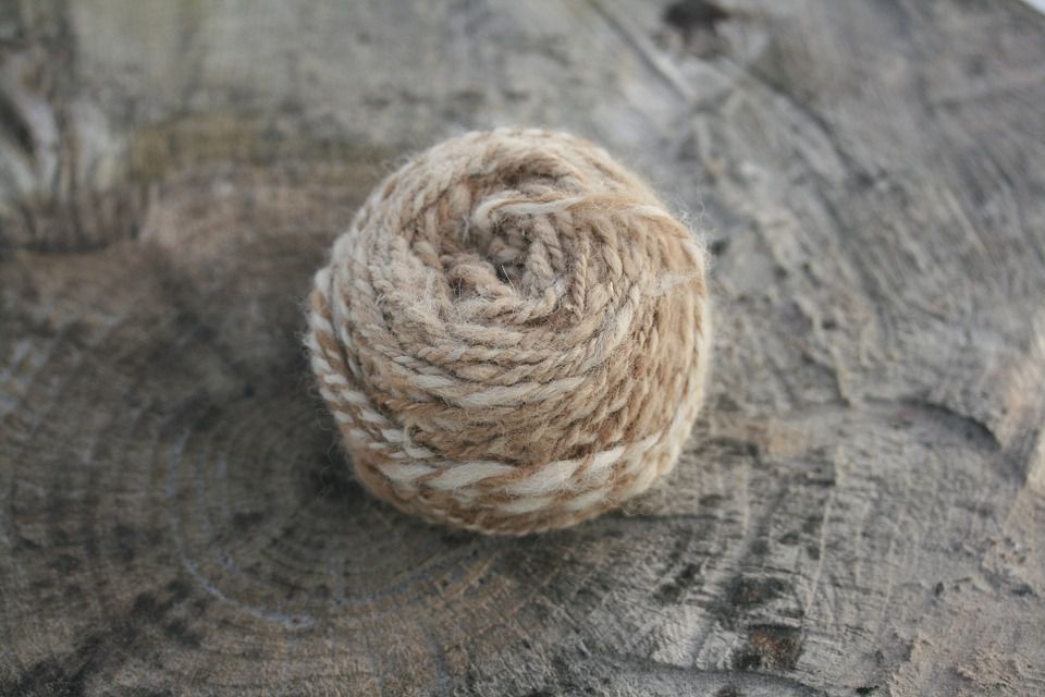 skein of wool ball