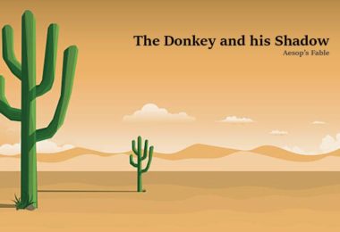 donkey and the shadow